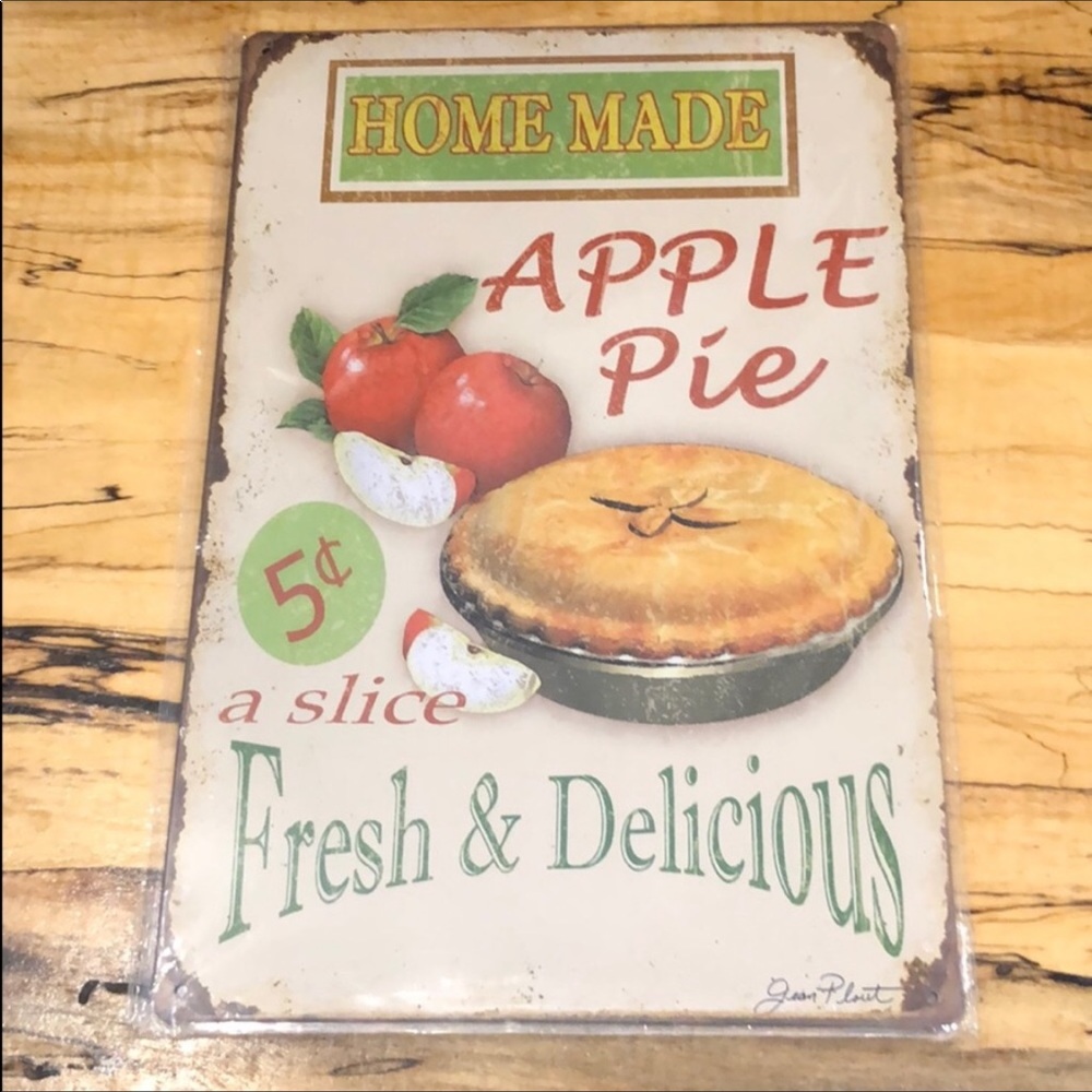 Metal Sign HOMEMADE APPLE PIE